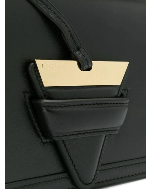 Barcelona magnetic-closure shoulder bag Loewe de color Black