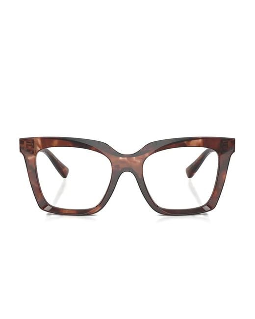 Lunettes De Vue À Monture Papillon Dolce & Gabbana en coloris Brown