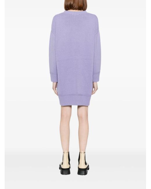 Robe À Plaque Logo To b. by agnès b. en coloris Purple