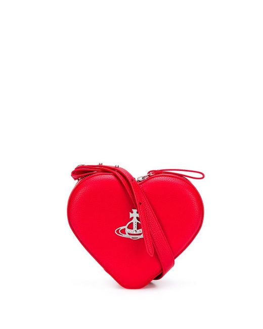Vivienne Westwood Red Heart-shaped Backpack