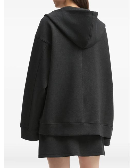 Sudadera con capucha y cremallera B+ AB de color Black