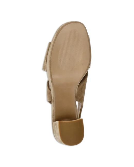 Julie Dee Metallic Suede Heeled Sandals