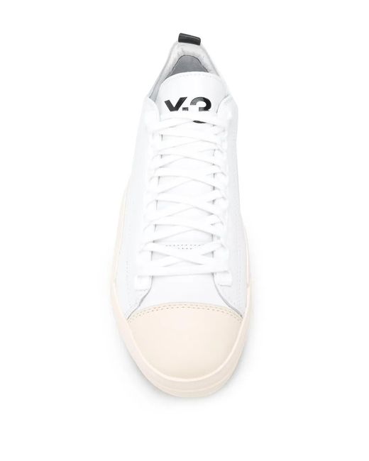 Y-3 White Yuben Low-Top Sneakers for men