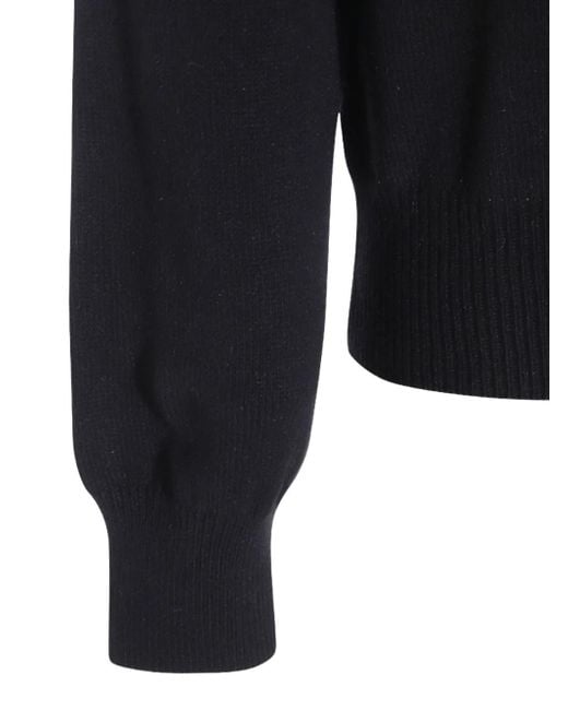 Vivienne Westwood Blue Embroidered Raglan-Sleeve Sweater for men