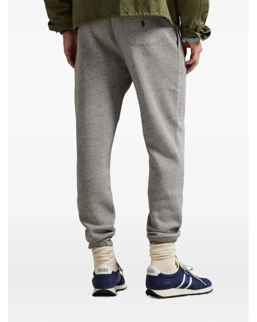 Polo Ralph Lauren Gray Logo-Embroidered Sweatpants for men