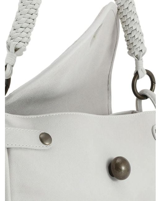Officine Creative White Holes leather shoulder bag