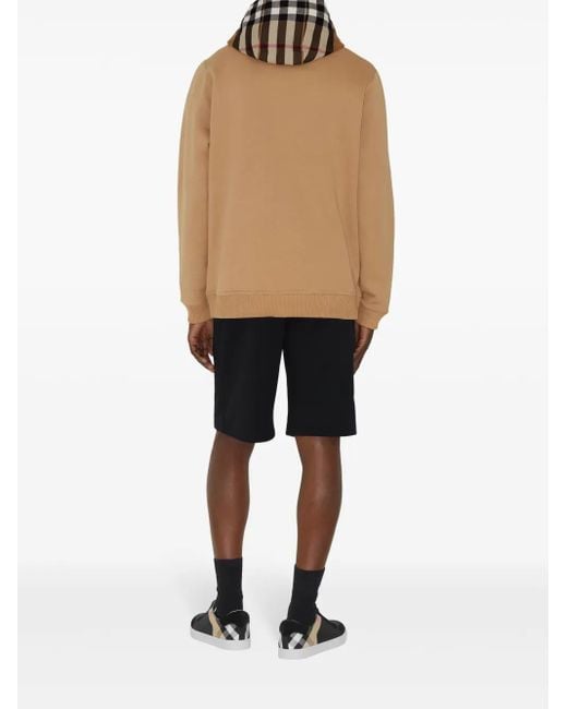 Burberry Natural Check Hoodie for men
