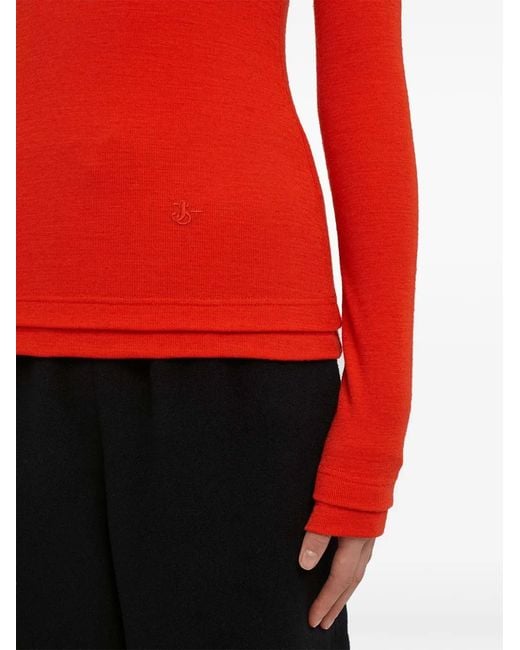 Jil Sander Layered High-Neck Top