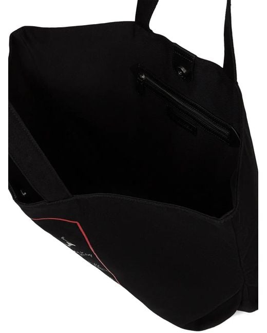 Karl Lagerfeld Black Sac Cabas K/Ballet À Imprimé Graphique
