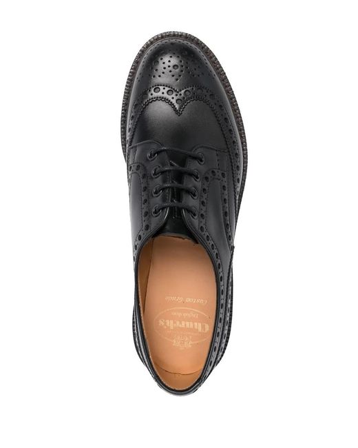Church's Black 35Mm Horsham Lace-Up Leather Brogues for men
