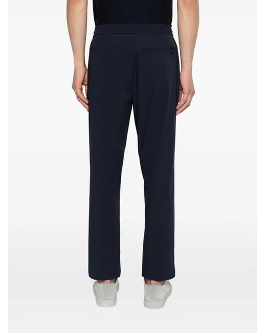 ALPHATAURI Blue Pocas Drawstring Trousers for men