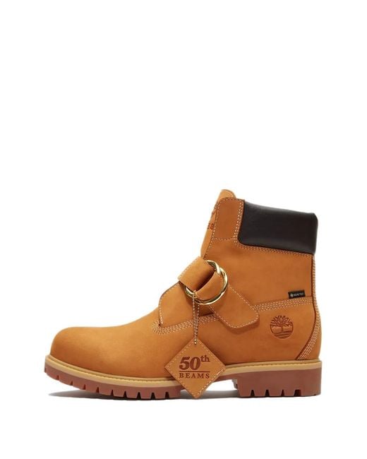 Timberland Brown X Beams 6 Inch Premium Gtx Ring Boots for men