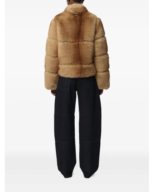 Apparis Brown Sai Panelled Jacket