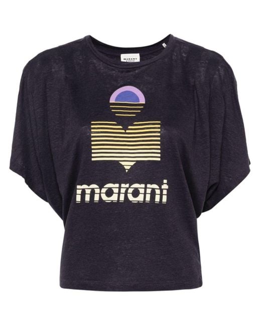 Isabel Marant Blue Kyanza T-Shirt