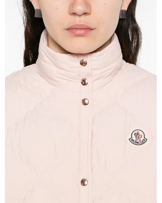 Chaleco Biois Down acolchado Moncler de color Pink
