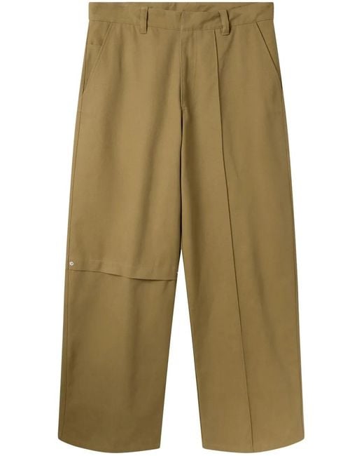 Axel Arigato Natural Pressed-Crease Trousers for men