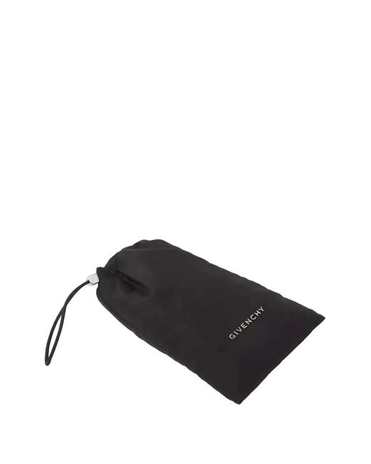 Givenchy Black Geometric-Frame Sunglasses for men
