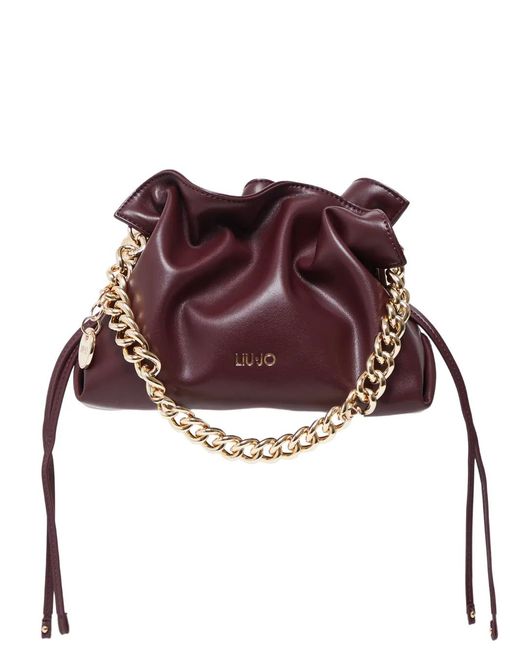 Liu Jo Purple Small Riccy Shoulder Bag
