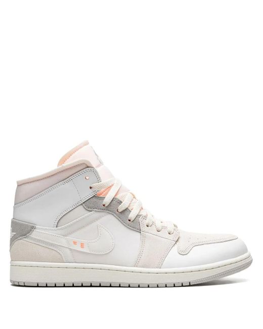Nike White Air 1 Mid Se Craft Sneakers for men