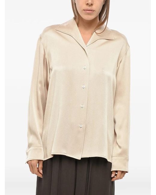 Blazé Milano Natural Gigi Satin Blouse