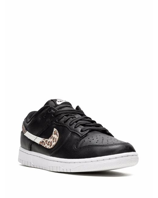 Nike Black Dunk Low Se "Animal Instinct" Sneakers