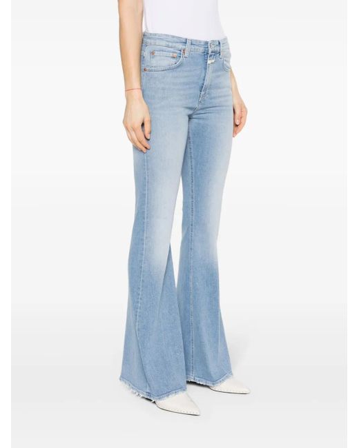 Closed Blue Flared Denim Jeans