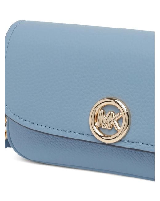 MICHAEL Michael Kors Blue Shoulders