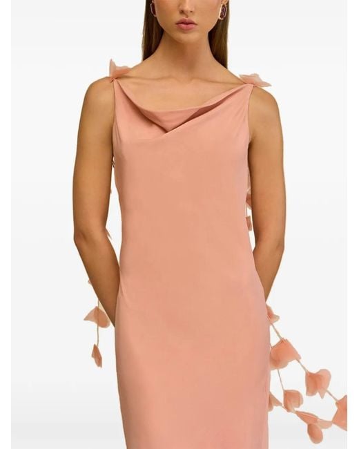 Cult Gaia Pink Nymeria Gown Maxi Dress
