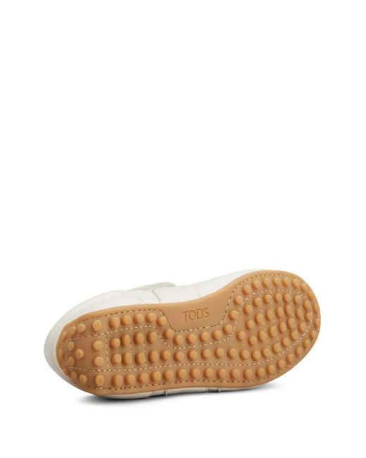 Tod's White Panelled Sneakers
