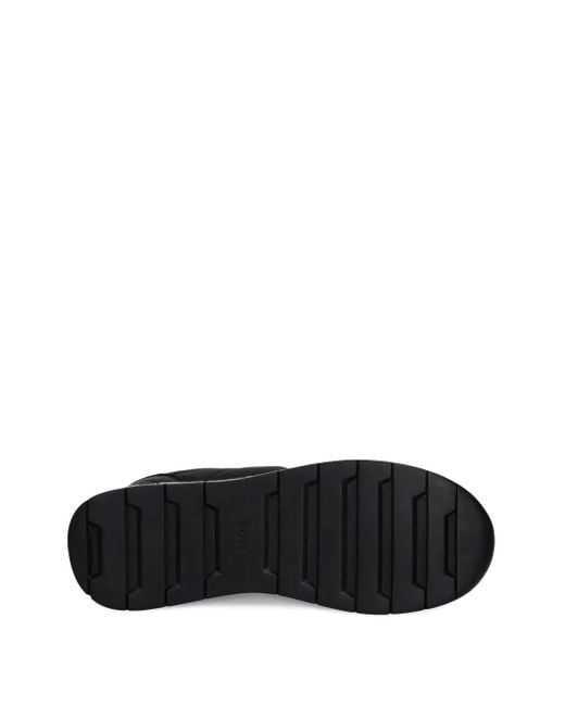 Sneakers Nere Con Lacci di Boss in Black da Uomo