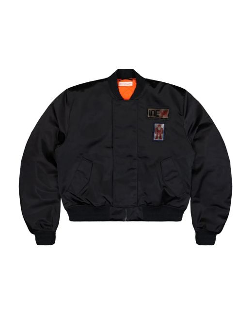 Walter Van Beirendonck Blue Beep Beep Bomber Jacket for men