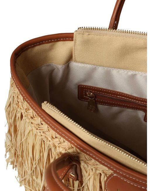 V73 Natural Domitilla Fringe-Trimmed Shoulder-Bag