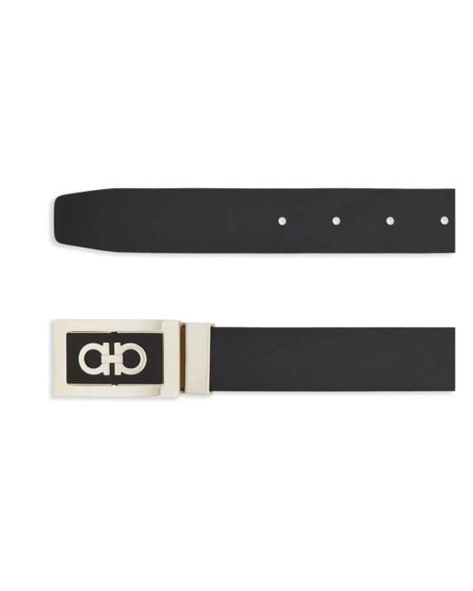 Ferragamo Black Ferragamo Belts for men