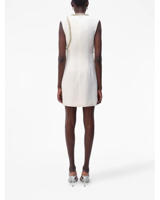 Robe Sans Manches Kat À Ornements En Cristal Jonathan Simkhai en coloris Natural