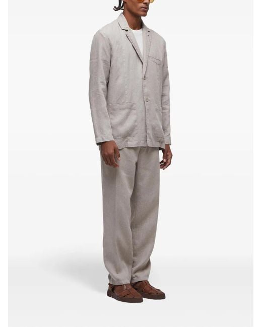 Osklen Gray Alfaiatara Trousers for men