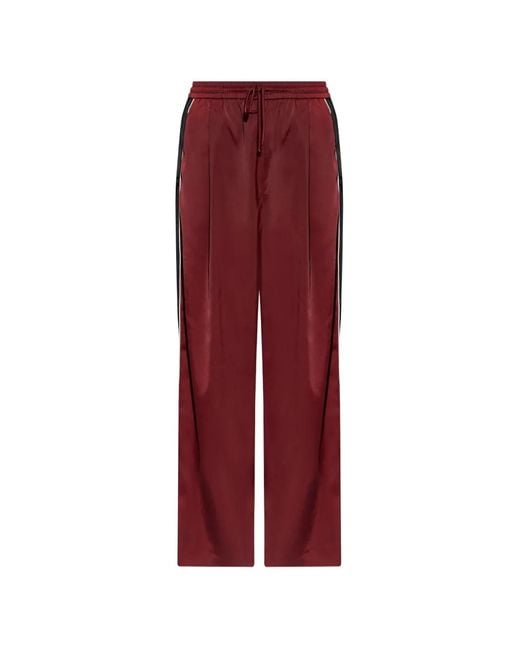 Gestuz Red Pantalon À Taille À Lien De Resserrage