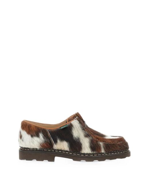 Paraboot Brown Lace-Up Loafers for men