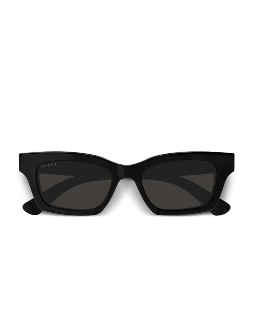 Gucci Black Recycled Acetate Sunglasses