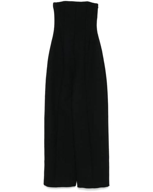 Khaite Black Lennex Jumpsuit