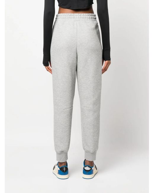 Nike Gray Logo-Print Track Pants
