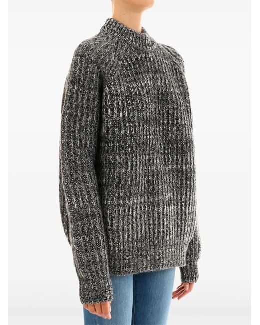 Pull À Design Chiné Plan C en coloris Gray