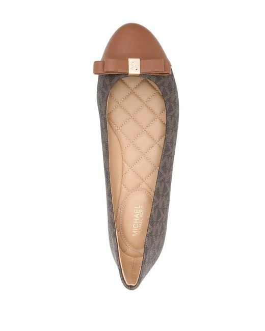 MICHAEL Michael Kors Brown Andrea Ballet Shoe