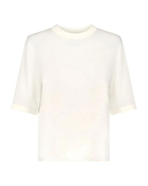 Loulou de Saison White Nala Short-Sleeve T-Shirt