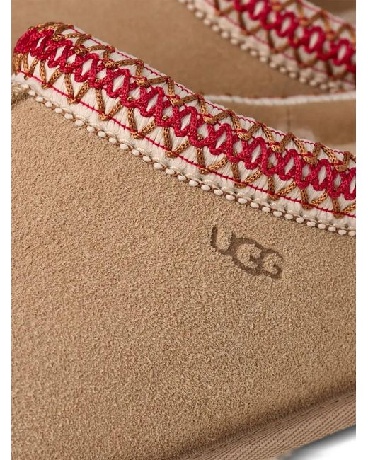 Ugg Brown Chaussons Tasman Brodés