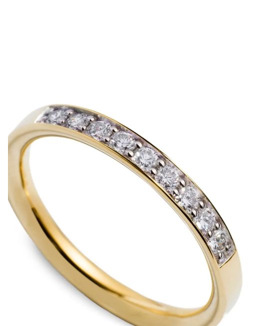 Monica Vinader Metallic Essential Diamond Ring