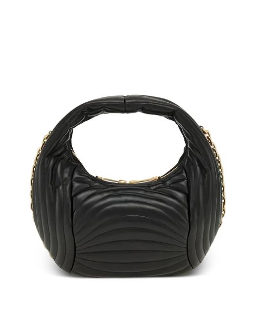 Ferragamo キルティング レザーショルダーバッグ ブラック | Lyst