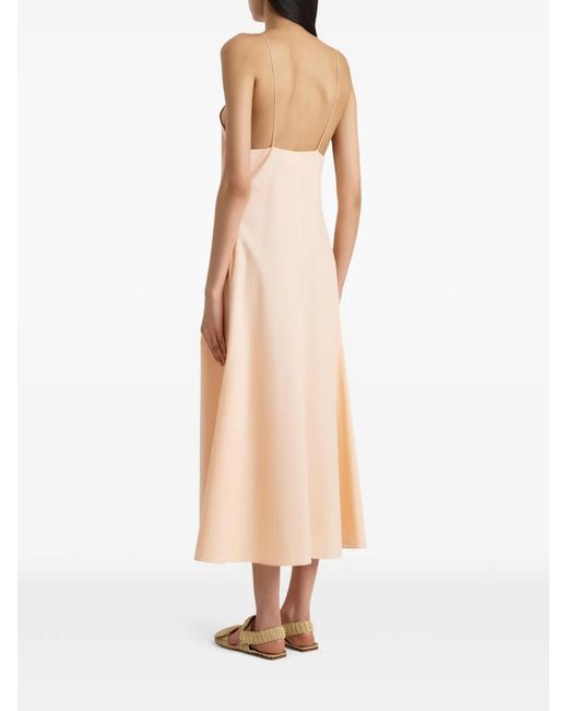 Khaite White Iben Dress