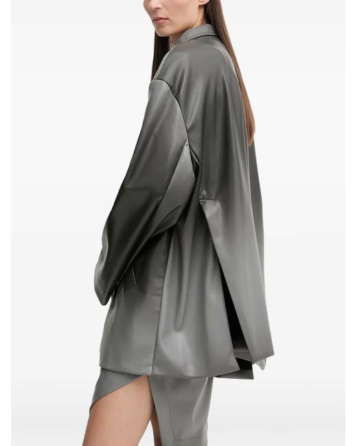 MMC Studio Gray Ombré Oversized Jacket
