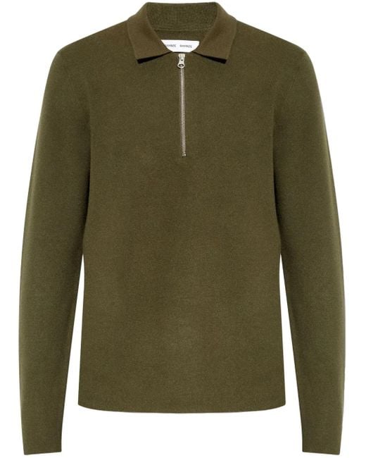 Polo Guna Samsøe & Samsøe de hombre de color Green