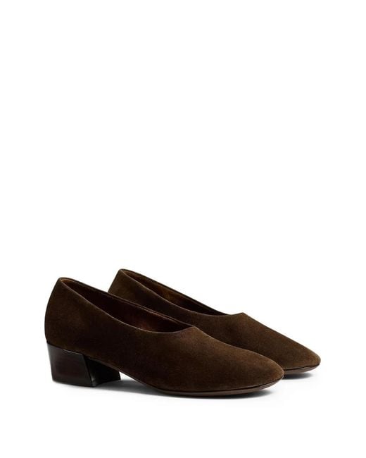 Khaite Brown Marcy Pumps